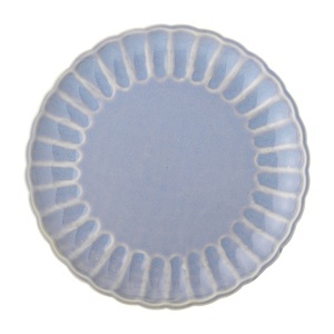 Farfurie intinsa albastra din ceramica 27 cm Latina Pale Bloomingville