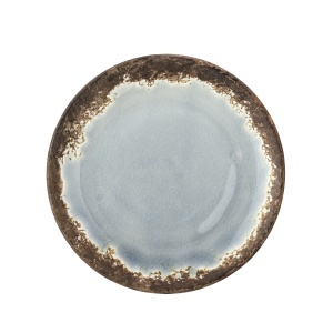 Farfurie maro/albastra din ceramica 20 cm Paula Bloomingville