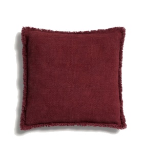 Fata de perna maro din bumbac 45x45 cm Meral Kave Home