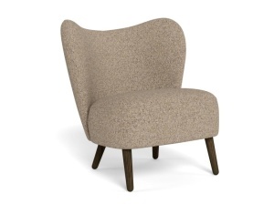Fotoliu din textil maro mocca Elmont Quiet Object