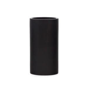 Ghiveci negru din ciment 42 cm Aiguablava Kave Home