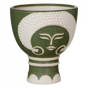 Ghiveci verde din ceramica 19 cm Blokhus The Home Collection
