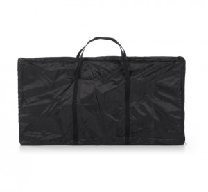 Husa neagra pentru alonja din textil 50x102 cm Oakland Kave Home