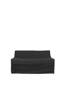 Husa protectie canapea neagra din fibre sintetice Desert 2 person Ferm Living