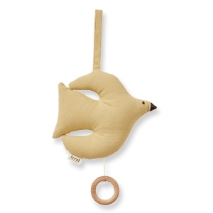 Jucarie muzicala verde din bumbac Swif Ferm Living