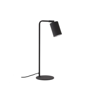 Lampa birou neagra din metal 49 cm Manie Kave Home