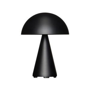 Lampa portabila dimabila de birou neagra din metal 20 cm Mush Hubsch