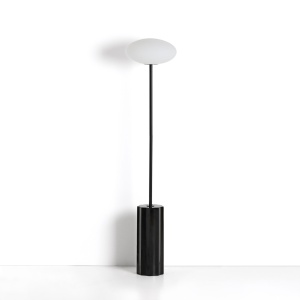 Lampadar alba/neagra din marmura 120 cm Idela Kave Home
