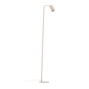 Lampadar bej din metal 147 cm Manie Kave Home