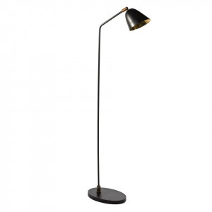 Lampadar negru din aluminiu 160 cm Oval Pols Potten