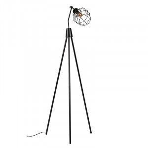 Lampadar negru din metal 160 cm Serpis Somcasa