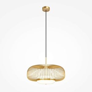 Lustra maro alama din metal cu LED Levitation L Maytoni