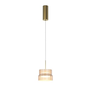 Lustra maro bronz din sticla Scala Maytoni