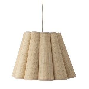 Lustra maro din fibre naturle Sille Bloomingville