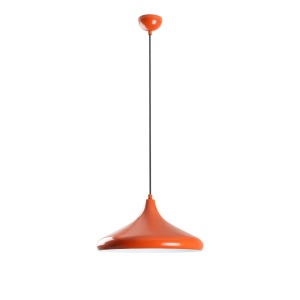 Lustra portocalie din metal Eysan The Home Collection