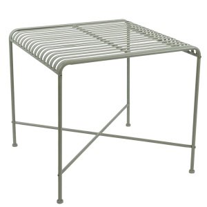Masa bistro exterior verde din metal 80x81 cm Verdant Esschert Design