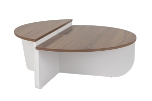 Masa de cafea alba/maro Orion The Home Collection