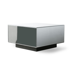 Masa de cafea din lemn 60x60 cm Block Mirror HKliving