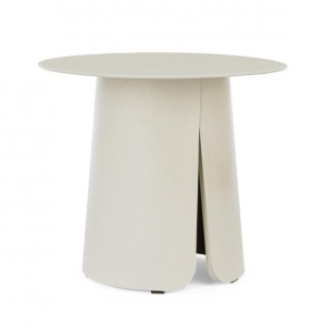 Masa de cafea exterior gri din metal 45 cm Bryan Bizzotto