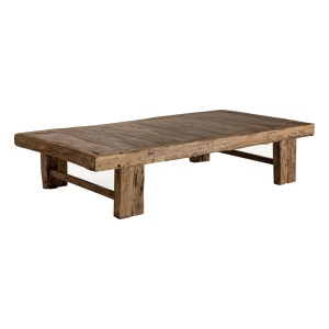 Masa de cafea maro din lemn 102x202 cm Kerp Vical Home