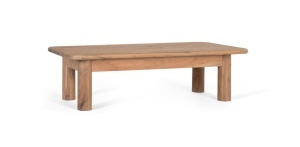 Masa de cafea maro din lemn 70x140 cm Aarhus Giner y Colomer