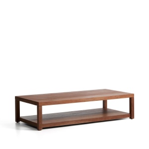 Masa de cafea maro din lemn 70x150 cm Norani Kave Home