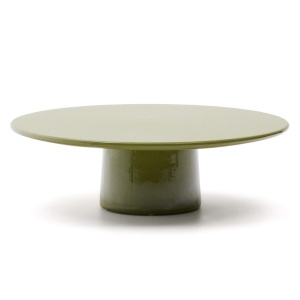 Masa de cafea verde din ciment 110 cm Albanella Kave Home