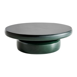 Masa de cafea verde din fibre 90 cm Gory Vical Home