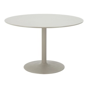 Masa dining bej din metal 120 cm Riva House Nordic