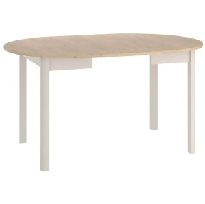 Masa dining extensibila maro/crem 102(144) cm Dante The Home Collection