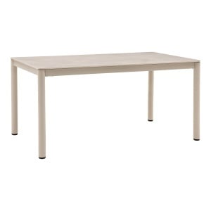 Masa dining exterior bej din ceramica 90x160 cm Alcudia House Nordic