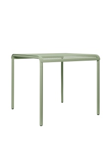 Masa dining exterior verde ceai din metal 80x80 cm Dapple Ferm Living