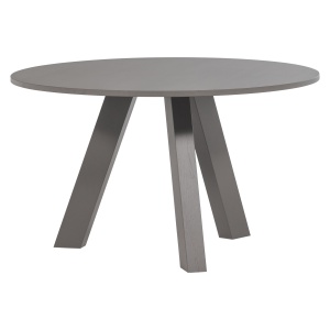 Masa dining gri din lemn 129 cm Rhonda Woood