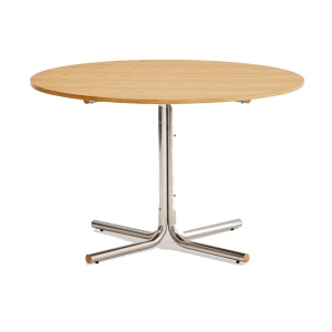 Masa dining maro/argintie 110 cm Passama Teulat