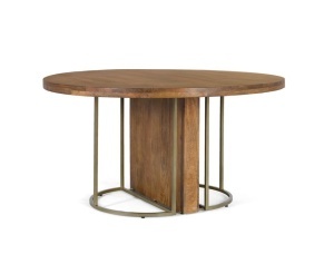 Masa dining maro/aurie din lemn 150 cm Frame Giner y Colomer