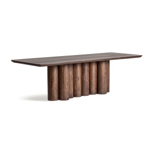 Masa dining maro din lemn 100x260 cm Beke Vical Home