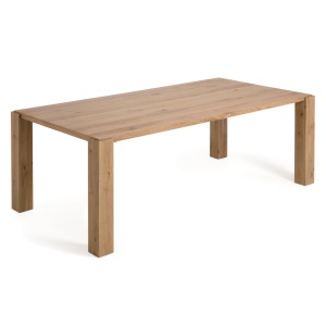 Masa dining maro din lemn 110x220 cm Deyarina Kave Home