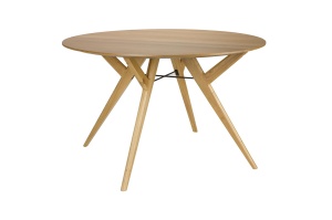 Masa dining maro din lemn 120 cm IJver Oak Zuiver