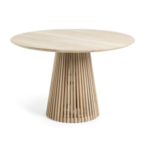 Masa dining maro din lemn 120 cm Jeanette Kave Home