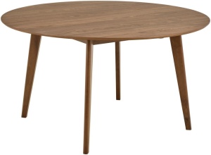 Masa dining maro inchis din lemn 140 cm Roxby Actona Company