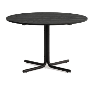 Masa dining neagra 110 cm Passama Teulat
