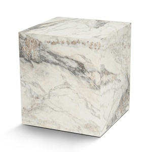 Masa laterala alba 45x45 cm Kup Nordure