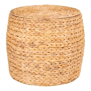 Masa laterala maro din lemn 43 cm Delia House Nordic