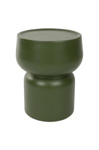 Masa laterala verde din piatra 30 cm Eline Quiet Object