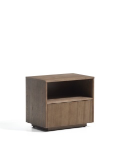 Noptiera maro Helvine Kave Walnut Home