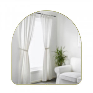 Oglinda dreptunghiulara maro alama din metal 87x92 cm Hubba Arched Umbra