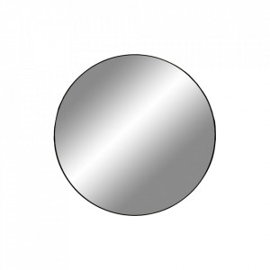 Oglinda rotunda neagra din otel 40 cm Jersey House Nordic