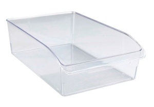 Organizator pentru frigider transparent din fibre sintetice Oliera Wenko