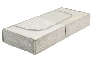 Organizator pentru haine grej din fibre sintetice Underbed Wenko