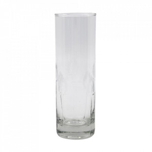 Pahar de cocktail transparent din sticla 5x18 cm Crys House Doctor